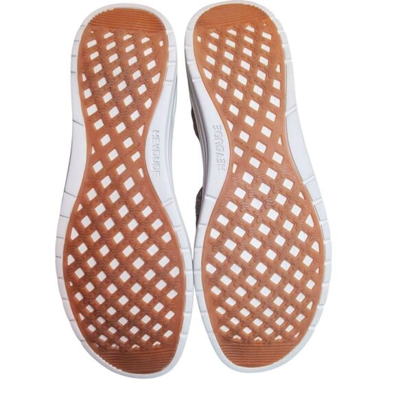 Hey Dude Mens Paul Knit Light Grey/Espresso Slip on Shoes Loafers Shoes Size 13 - Picture 7 of 7